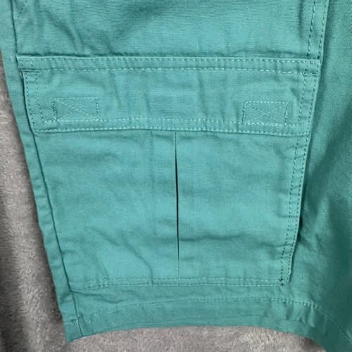 Guide Gear Men's Cargo Shorts Size 40 Green Utility Relaxed Elastic Waist - Picture 4 of 8