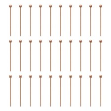 100Pcs, Ball Head Pins 0.79" 20mm Round Head Pins Rose Gold