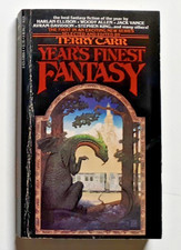 paperback Year's Finest Fantasy Terry Carr 1978 ...Stephen King Cat From Hell
