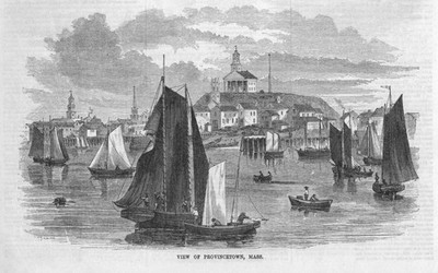 Views of Cape Cod, Massachusetts - Peovincetown, Mass.  - Truro, Mass. - 1856