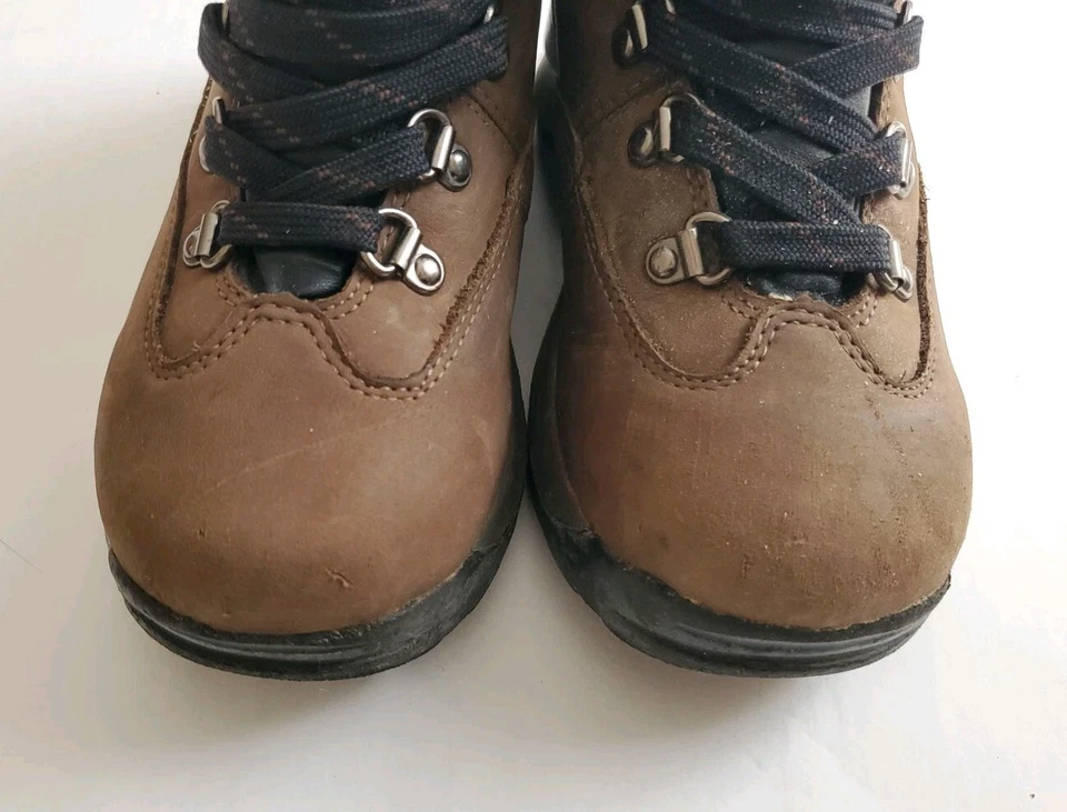 Botas de Senderismo Impermeables Hi-Tec Altitude IV Jr Juveniles Talla 1 Cuero Marrón Trail Foto 3 de 4