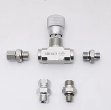 3/8" -Hydraulic Flow Control Valve - STB-G3/8 - Mini Excavator parts