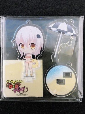 High School DxD Hero Koneko Toujou SD Acrylic Stand Figure Keychain Limited Base