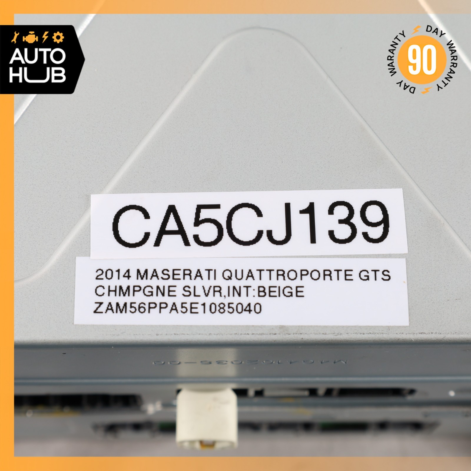 14-17 Maserati Quattroporte GTS M156 Ghibli Head Unit Comand FM CD Audio OEM 56k