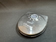 Sony CD Walkman D-EJ715 G-Protection Portable CD Player GRAY TESTED WORKING