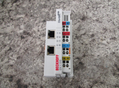 Beckhoff EK1100 2 x RJ45 EtherCAT Terminal Coupler Module Used Free Shipping