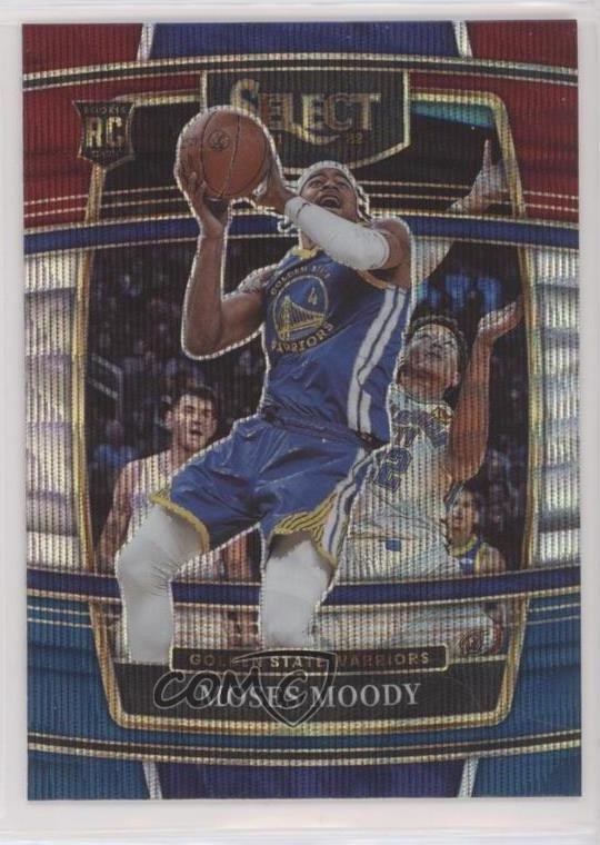 2021-22 Panini Select Concourse Tri-Color Prizm Moses Moody #62 0j5i