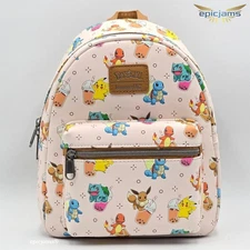 Loungefly Pokemon Boba Mini Backpack New