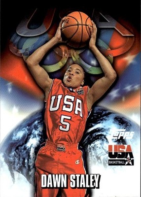 2000 Topps Team USA #65 Dawn Staley WNBA South Carolina Gamecocks
