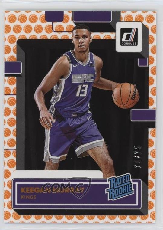 2022-23 Panini Donruss Rated Basketball 74/75 Keegan Murray #204 Rookie RC 1e6a