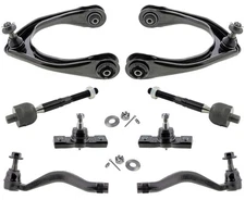 Upper Control Arms Tie Rods & Ball Joints Fits Lexus IS300 16-21 All Wheel Drive