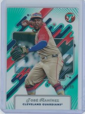 Jose Ramirez 2025 Topps Pristine Aqua Refractor /199 #264
