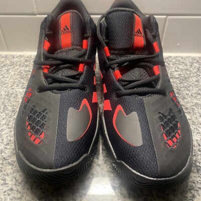 Size 7 - adidas Pro N3Xt 2021 Black Vivid Red