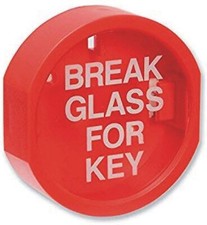 BREAK GLASS KEY BOX HAMMER & CHAIN COVER FIRE ALARM EMERGENCY DIY SAFETY