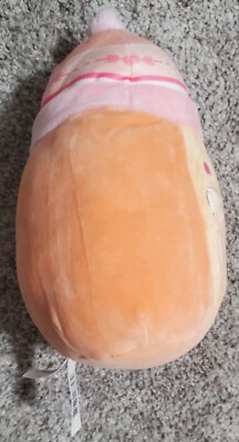 Squishmallow 8" Celia The Orange With Winter Hat - Ultra Soft Plush Toy For All Ages
