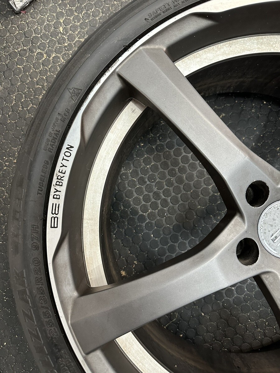 1x BE Breyton 20x8.5 Genuine Wheel Rim 5x112 Audi Force 2 Germany
