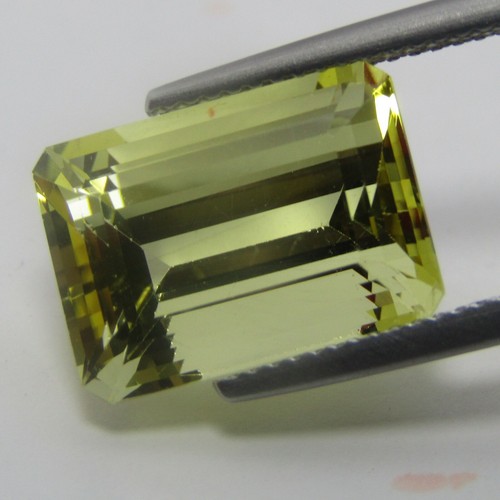 4.79Cts Excellent Natural Yellow Color Unheated Scapolite Emerald Cut Gem VDO - Picture 7 of 7