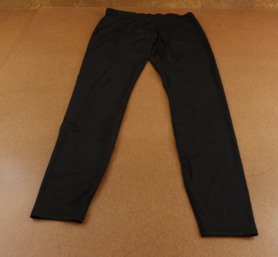 Herobiker Womens Size XXL Black Ultra Soft Mid Rise Base Layer Bottoms New