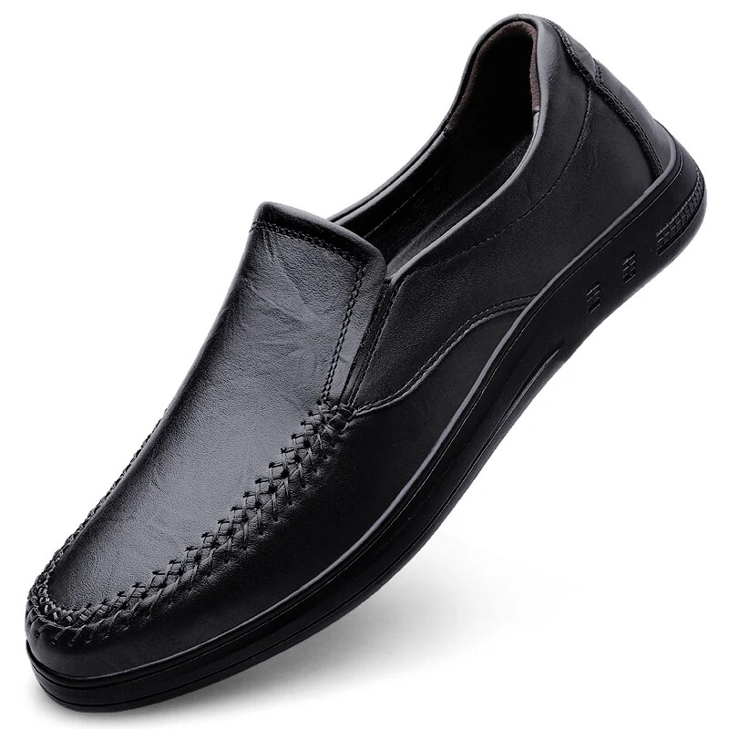 SAOLA Scarpe eleganti uomo business pelle mocassini piatti comodi retrò formali leggeri