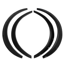 4x 3.5"/89mm Universal Flexible Car Fender Flares Extra Wide Body Wheel Arches