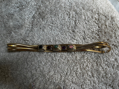 Vintage Jeweled Cabochon JUDITH LEIBER women display picture 1