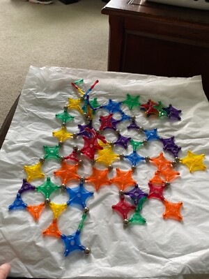 Goobi Triangles Goobi Lot of Many Assorted Pieces of Magnetic Construction Set | STEM ...