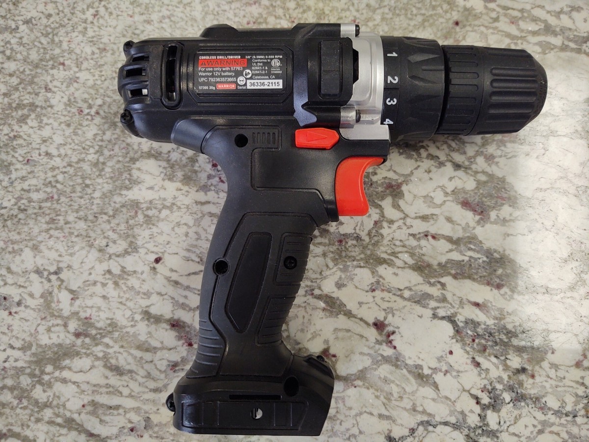 Harbor Freight NEW 12v Warrior Driver/Drill Overview And, 42 OFF