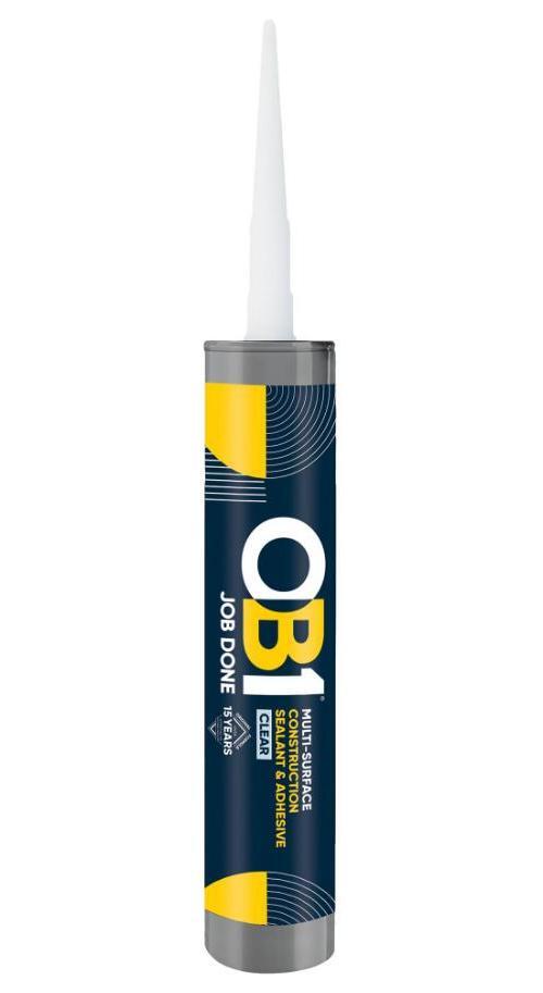 OB1 Sigillante E Adesivo Multi-Superficie, Trasparente - 290ml - OB1SCS290C