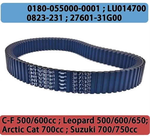 0180-055000-0002 Drive Belt 939x36.7 For Linhai 500 Stels 600Y 600GT LU014700 . - Picture 9 of 9