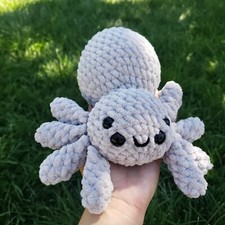 Spider Plush Handmade Crochet Amigurumi Plushie Stuffed Toy