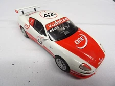 hornby hobbies 1/32 slot car Maserati #42 Vodafone (lighted)