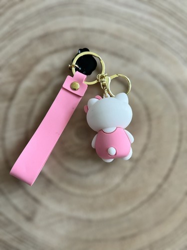 🍀 Hello Kitty 3D Schlüsselanhänger Keychain Cool Süß Sweet - Bild 2 von 2