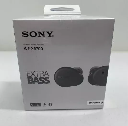 SONY WF-XB700 BZ Bluetooth Wireless Earphone EXTRA BASS Black w/ Tracking  NEW