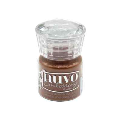 Tonic Studios Nuvo Embossing Powder- Copper Blush, 0.7oz