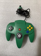 ORIGINAL OEM NINTENDO 64 N64 CONTROLLER Green VERY TIGHT STICK
