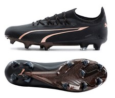 PUMA Men ULTRA Ultimate FG AG Cleats Black Soccer Football Boot Spike 10774402