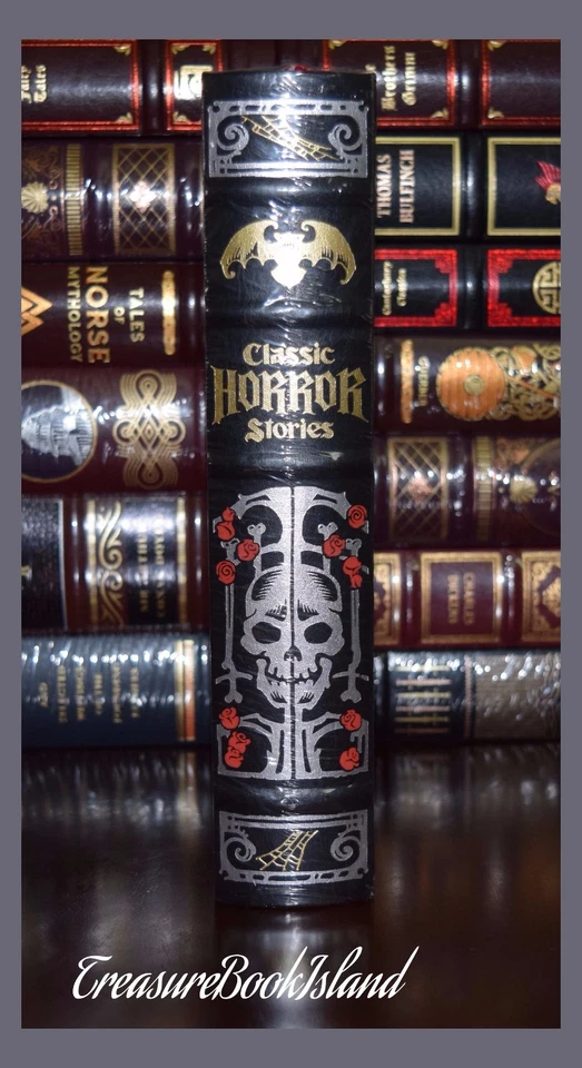 Classic Horror Poe Lovecraft Leather Bound New Sealed Collectible Hardcover Foto 2 de 4