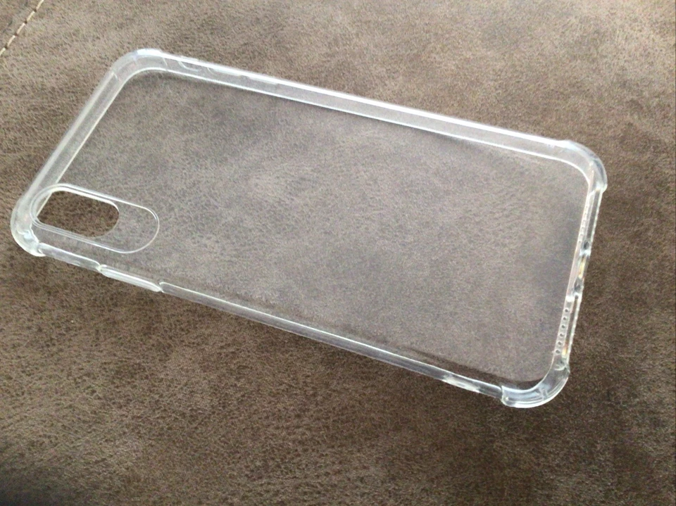 Clear Silicone Rubber Gel Protective Case Cover Skin For Apple iPhone XS Max - Image 2 of 4