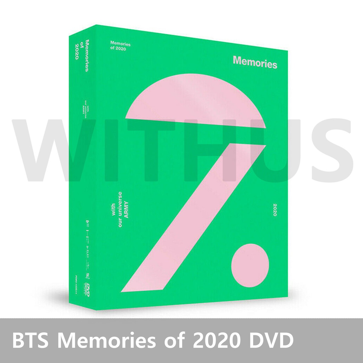 BTS Memories of 2020 DVD Full Package Official Products NEW Sealed