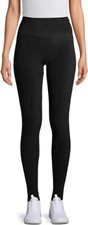 ClimateRight by Cuddl Duds Women Plush Warmth High Rise Fashion Leggings 2XL 35