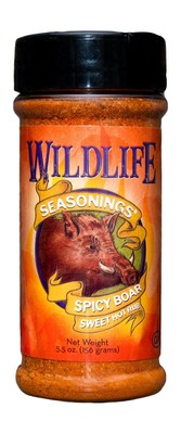 Wildlife Seasonings Spicy Boar Sweet Hot Rub - Bold Spicy Seasoning for Pork ...