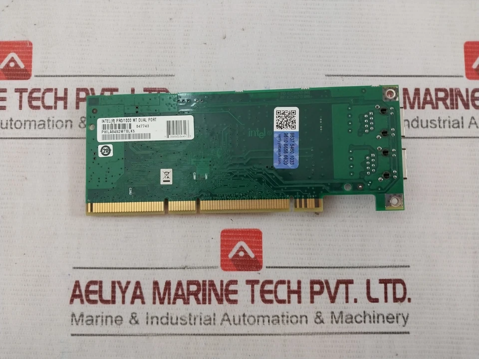 Intel PWLA8492MTBLK5 PCB For Dual Port Server Adapter E139761 D33025 - Image 2 of 4