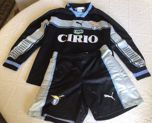 Maglia + Pantaloncini Calcio Portiere SS Lazio Puma Taglia 14 Anni | eBay