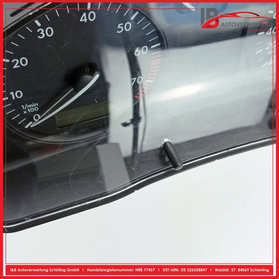 VW PASSAT VARIANT (3B5) 1.8 Tacho Kombiinstrument Km: 280073 3B0919860A ORIGINAL - Bild 3 von 4