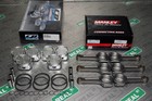 CP Forged Pistons Manley 625+ I Beam Rods for Supra 2JZGTE 2JZ-GTE 9.0:1 87mm