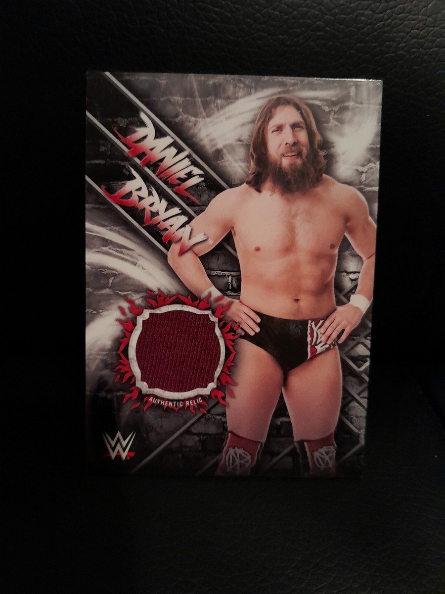 2017 Topps WWE DANIEL BRYAN Relic Card #95/99 Bryan Danielson MINT