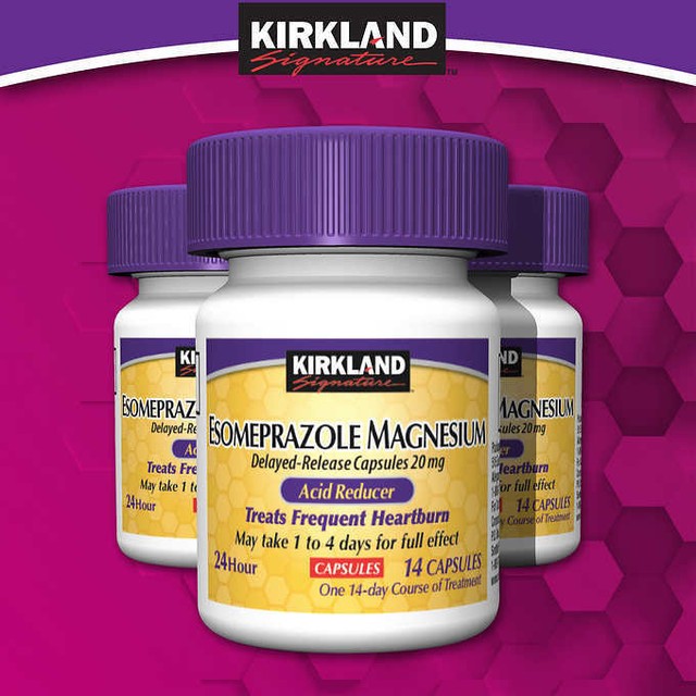 Kirkland Signature Omeprazole 20mg Delayed Release 42 Tablets for