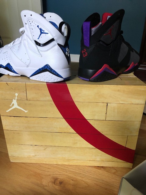 UA Jordan DMP 7 Defining Moments Package Multi Color