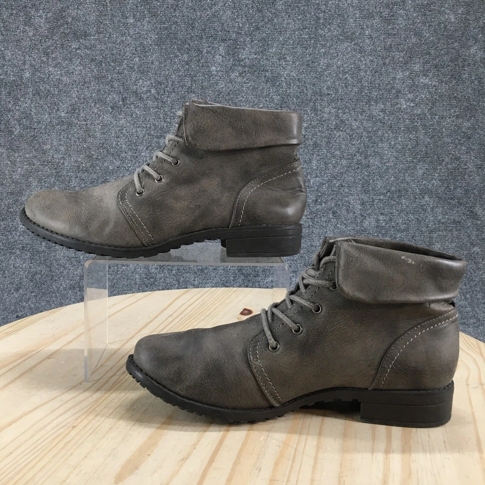 Botas de montaña Cliffs by White para mujer 9,5 M tango botín gris imitación cuero Foto 2 de 4