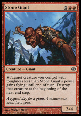 Magic the Gathering MTG Stone Giant (55) DD Venser vs. Koth   LP